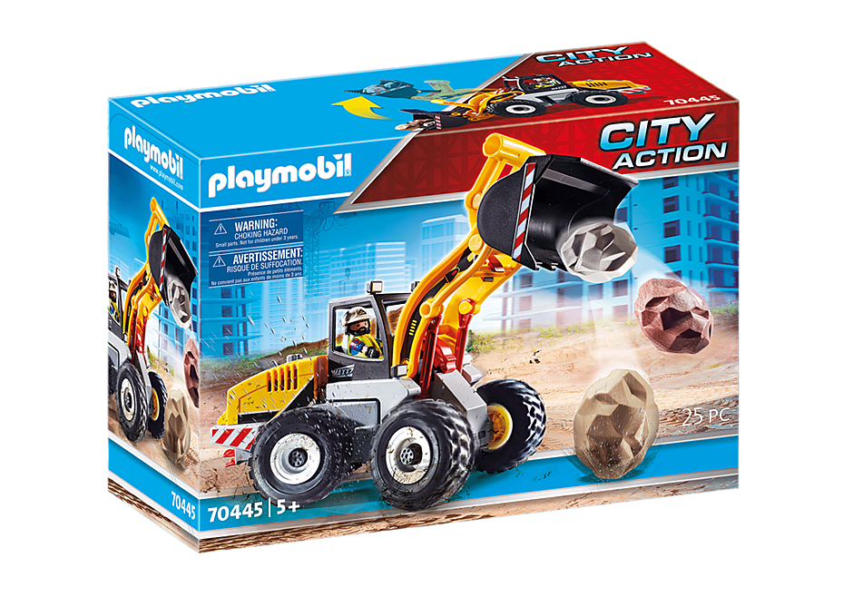 Playmobil City Action - Chargeuse sur pneus