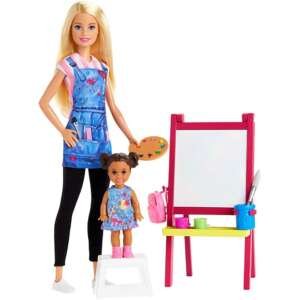 Barbie de professeur d' art avec Playset Blonde- Mattel