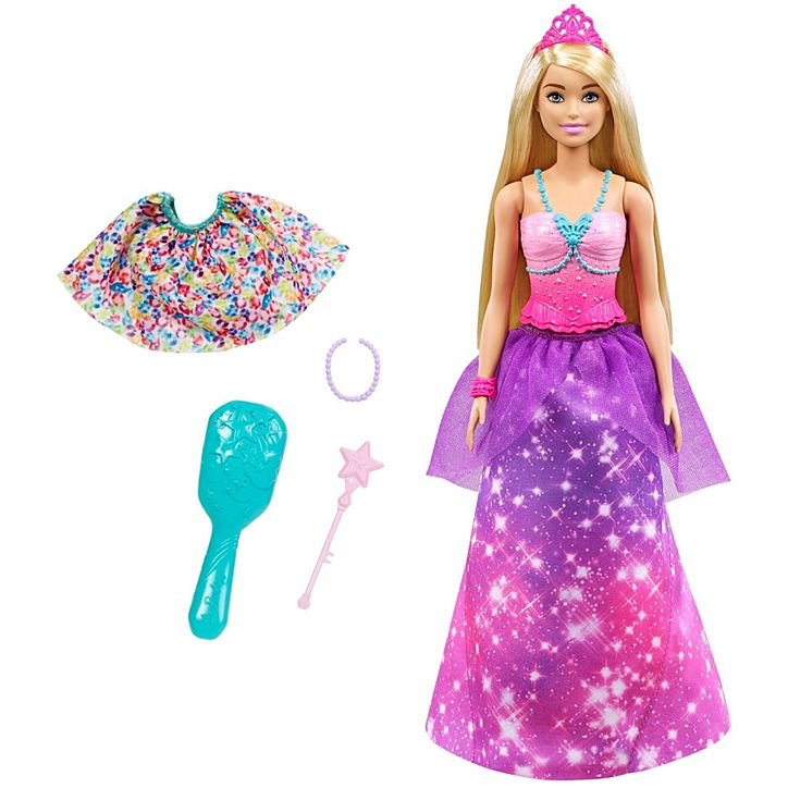 Barbie Dreamtopia 2-in-1 princesse sirène transformation Fashion -Mattel