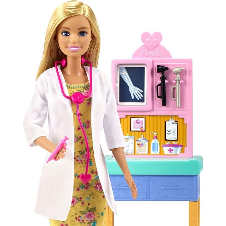 Barbie Pédiatre Playset, Poupée blonde - Mattel – Image 4