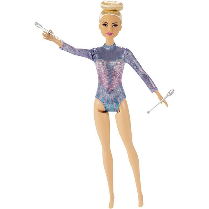 Barbie Poupée blonde gymnaste rythmique - Mattel – Image 4