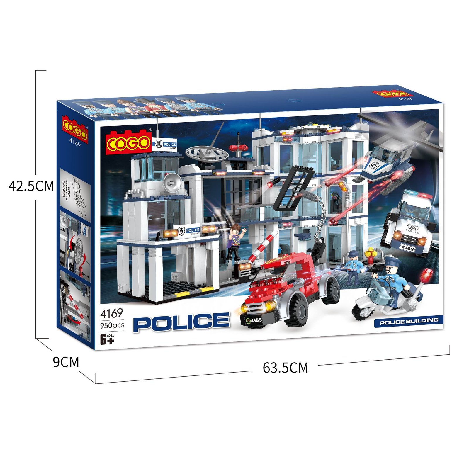 Cogo City – Police Station – 950 pcs – Image 7