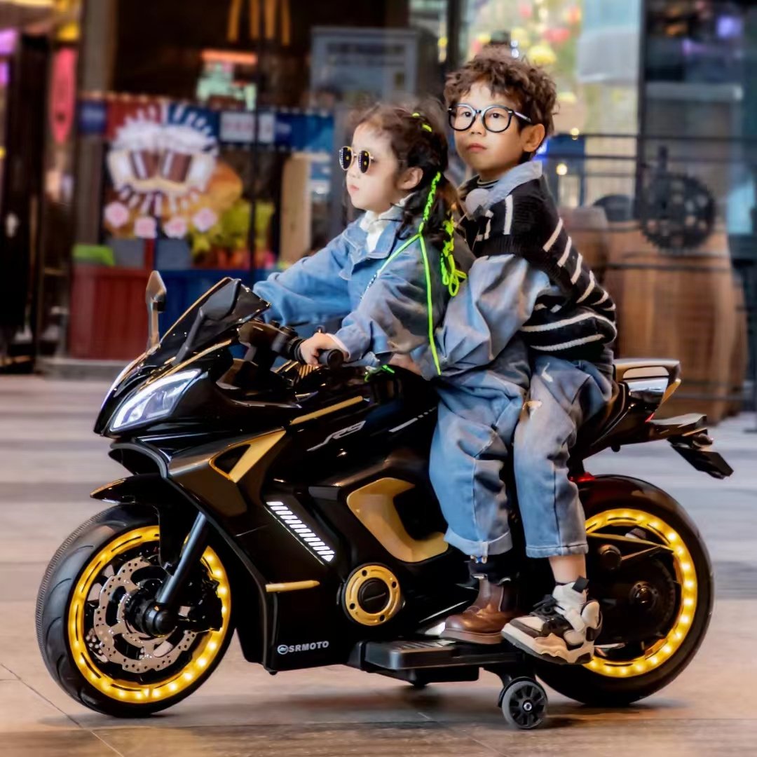 Grand Moto électrique Sportif 12V -Noir – Image 3