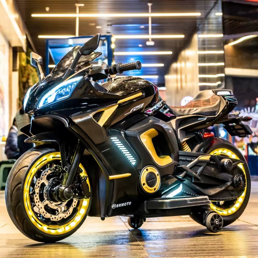 Grand Moto électrique Sportif 12V -Noir – Image 2