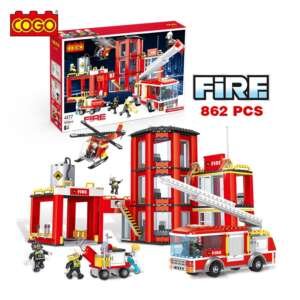 Cogo Fire – Caserne de pompiers– 862 pcs