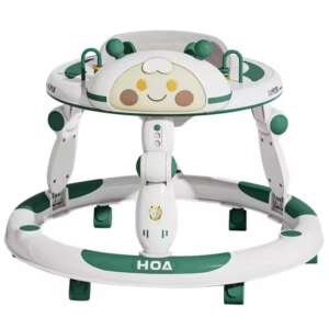 Youpala réglable et pliable avec son et lumière ronde pour bébé - Vert