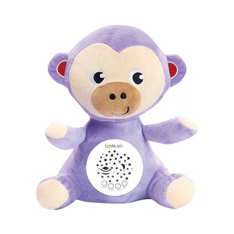 Pelluche Singe Musical avec projecteur