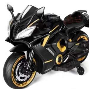 Grand Moto électrique Sportif 12V -Noir