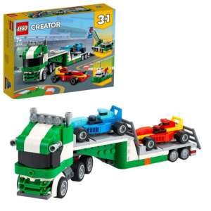 Lego Creator Le transporteur de voitures de course