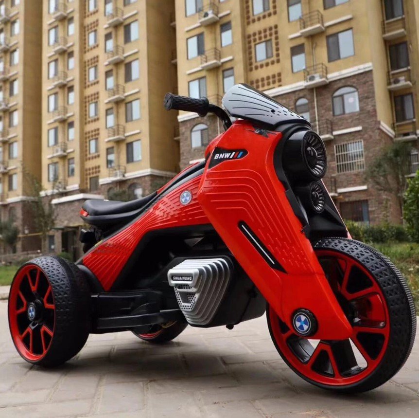 Moto électrique pour enfant 12V ROUGE – Image 4
