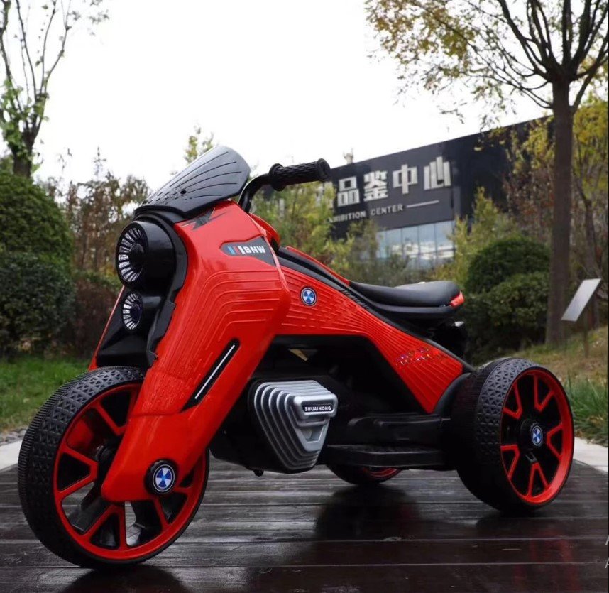 Moto électrique pour enfant 12V ROUGE – Image 3