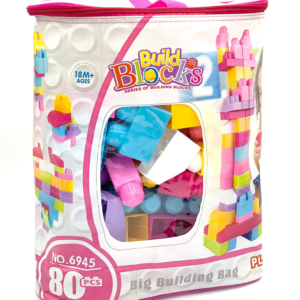 blocks de constructions grand pour filles - 80 pièces