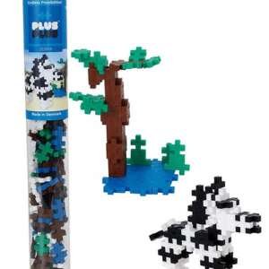Plus-Plus - Zébra Tube de 100 Pièces
