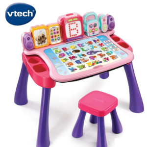 Magi bureau interactif 4 en 1 Rose - Vtech