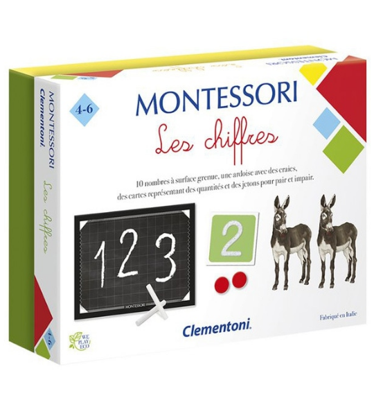 Montessori - Les chiffres - Clementoni