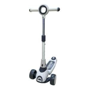 Trottinette 3 roues Pliable réglable sur 4 niveaux - Bleu