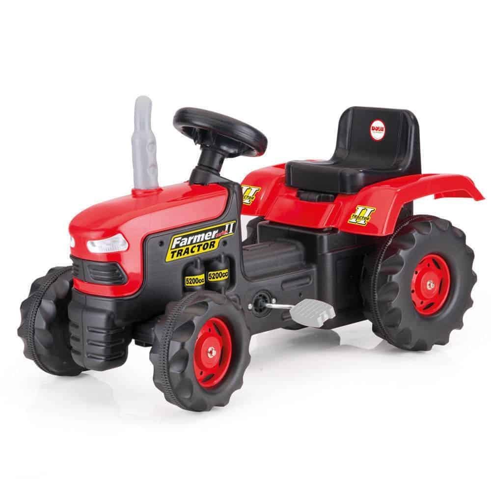 Tracteur à pédales rouge - Dolu – Image 3