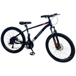 Vélo 24 pouces avec freins à disques et 21 Vitesses - Bicyclette de 10 à 14 ans