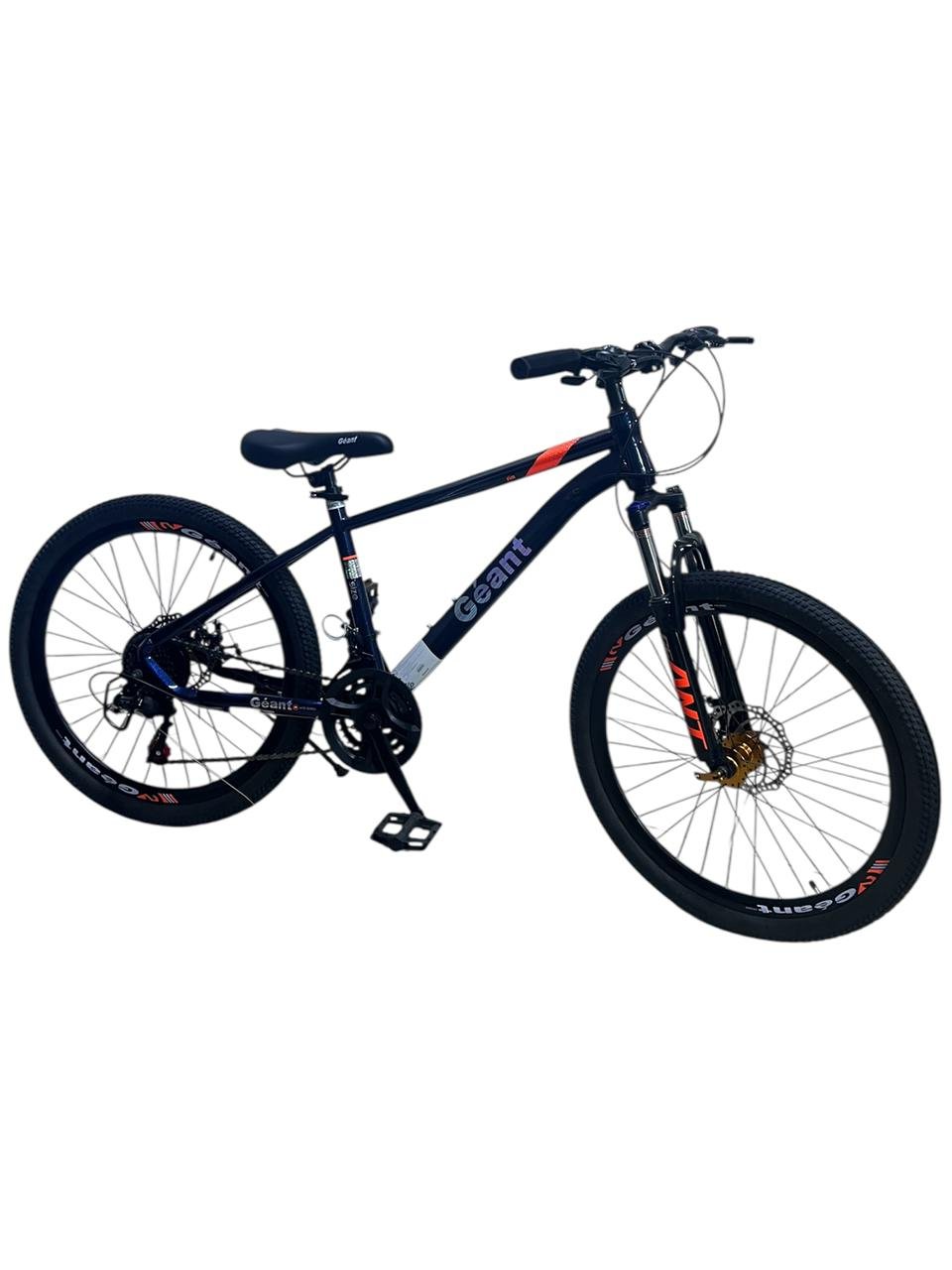 Vélo 24 pouces avec freins à disques et 21 Vitesses - Bicyclette de 10 à 14 ans