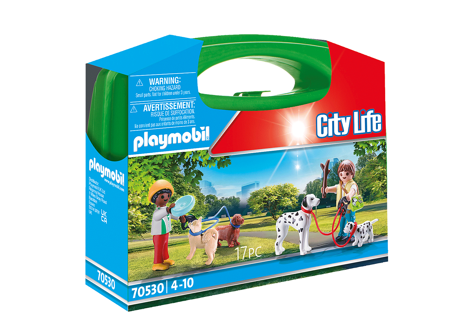 Playmobil - Valisette Enfants et chiens