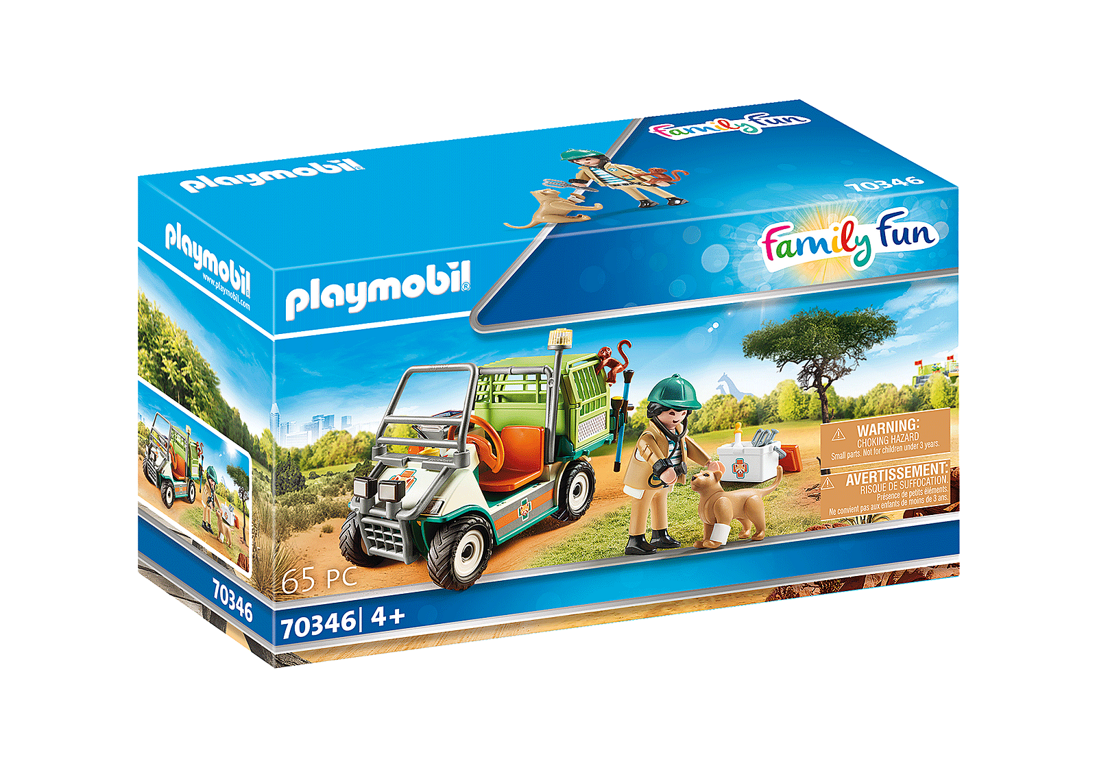 Playmobil - Vétérinaire et véhicule tout terrain