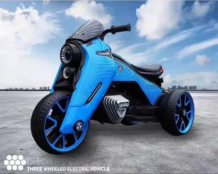 Moto électrique pour enfant 12V BLEU – Image 4