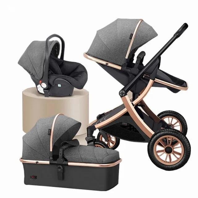 Poussette Bébé Trio Pack 3 en 1