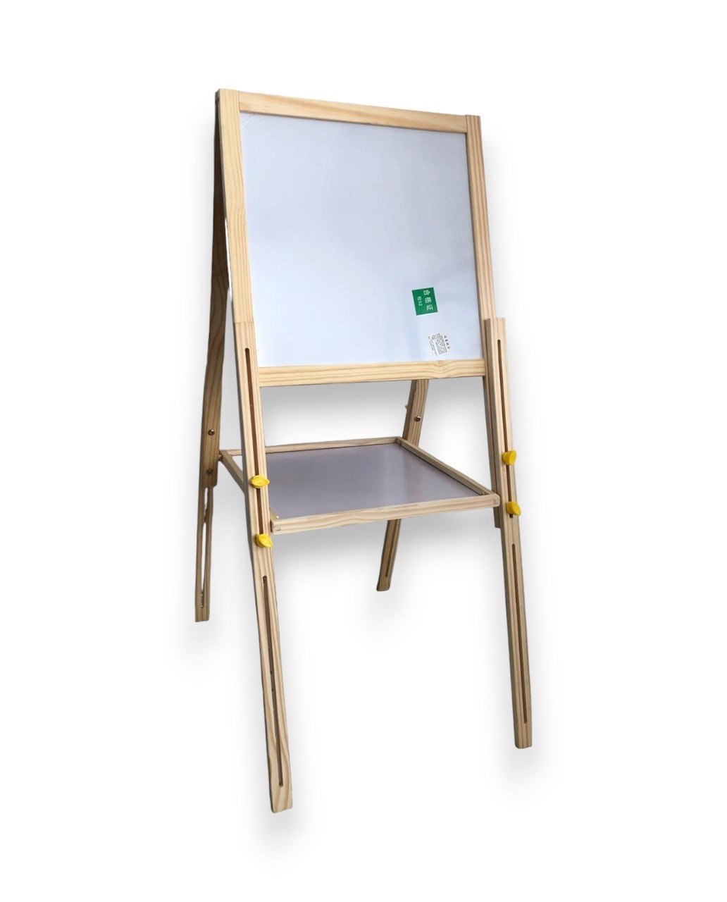 Tableau magnétique en bois double face réglable de 100 à 120cm – Image 3