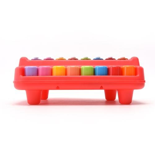 Piano vocal xylophone à 8 touches Rouge - Huanger – Image 4