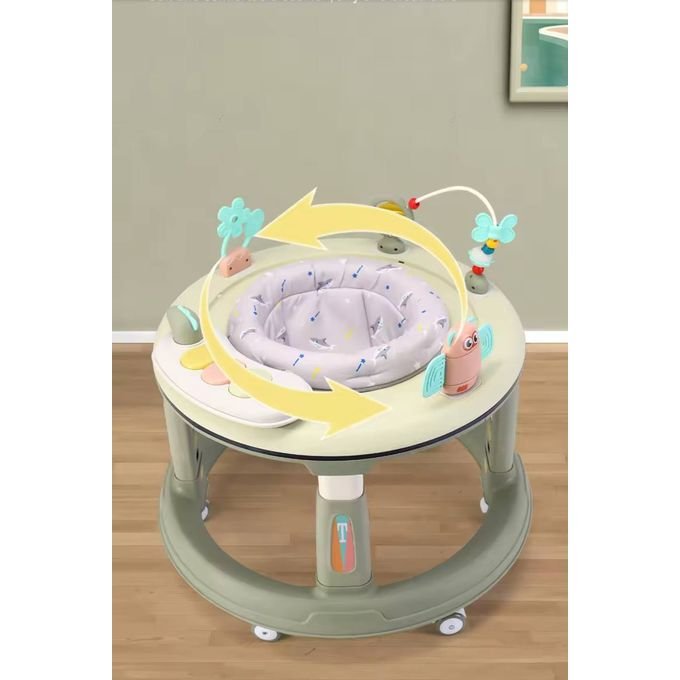Youpala Trotteur avec siège 360°-Vert – Image 5