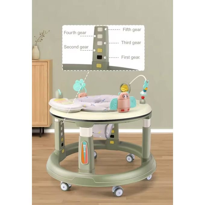 Youpala Trotteur avec siège 360°-Vert – Image 6