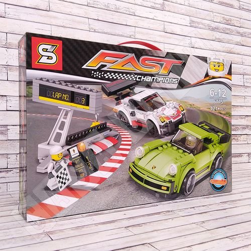 Briques de constrcutions Fast Champions - 421 pcs.