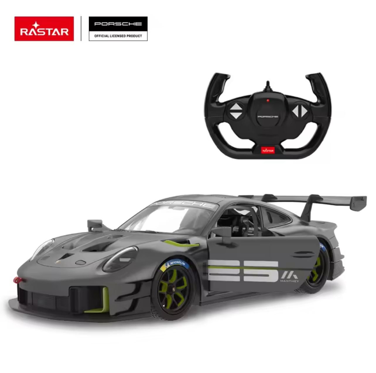 Voiture télécommandée Porsche 911 GT2 - Rastar RC 1/14