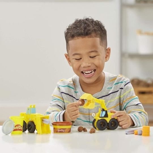 Pate A Modeler Pelleteuse et Bulldozer - Play doh Wheels – Image 4