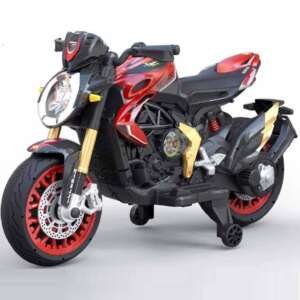 Moto électrique sportive 12V - Rouge