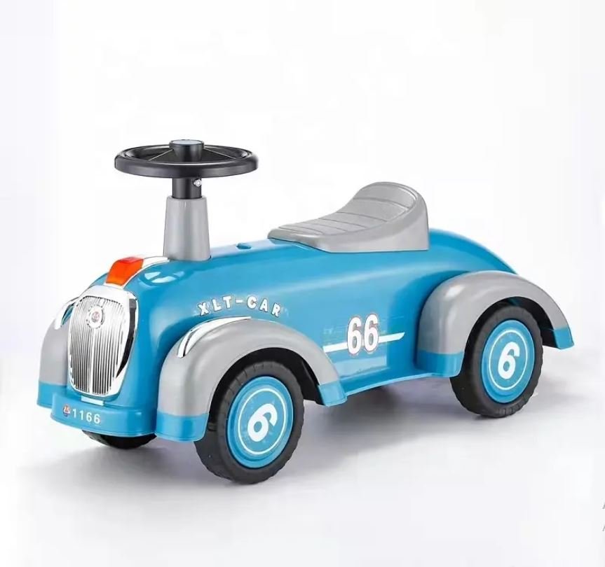 Porteur voiture baby car classic BLEU