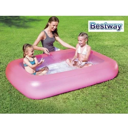 BESTWAY Piscine Gonflable 165 x 104 x 25 cm Rose – Image 2