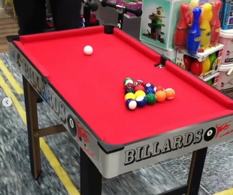 Table de billard pour enfants 91cm en Bois – Image 2
