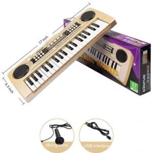 BIGFUN Piano à 37 touches multifonctions avec microphone et USB câble