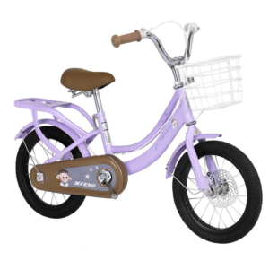 Vélo 20 pouces Bicyclette pour fille de 8 ans Violet