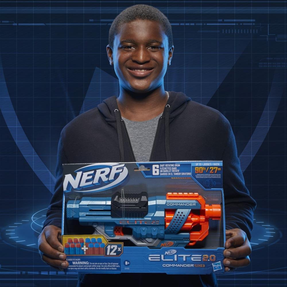 Nerf Elite 2.0, blaster Commander RD-6 - Hasbro – Image 6
