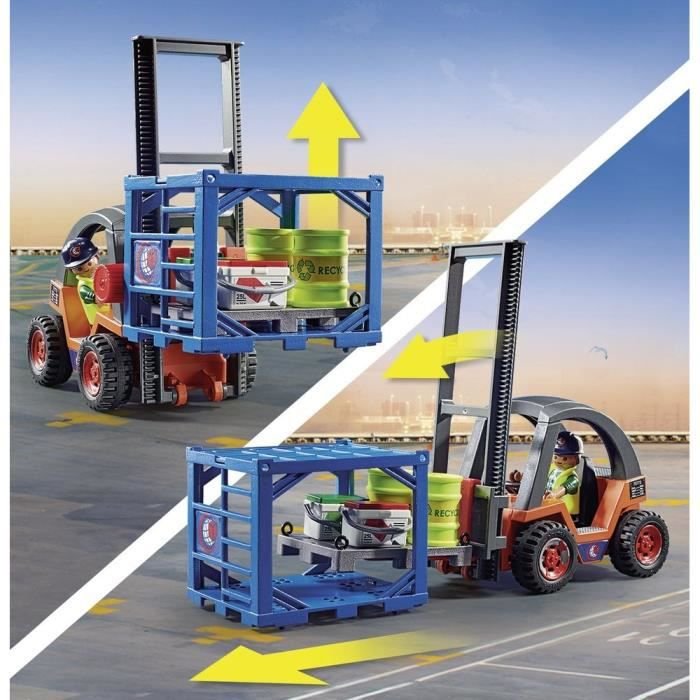 Chariot Elevateur Avec Cargaison - Playmobil City Action – Image 2