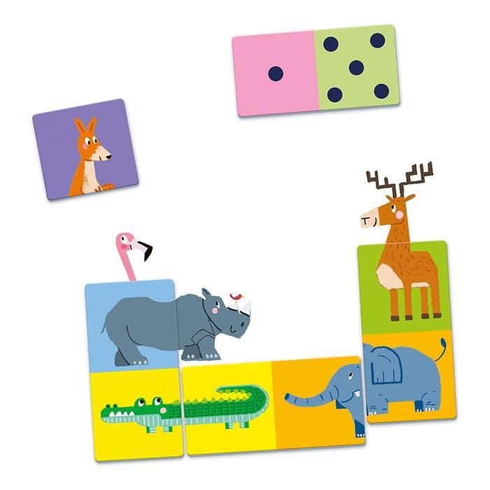 Clementoni - Petit Savant - Domino Chiffres et Animaux – Image 2