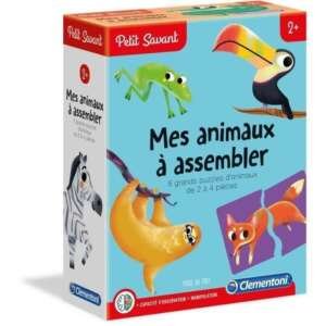 CLEMENTONI Petit Savant - Mes animaux à assembler