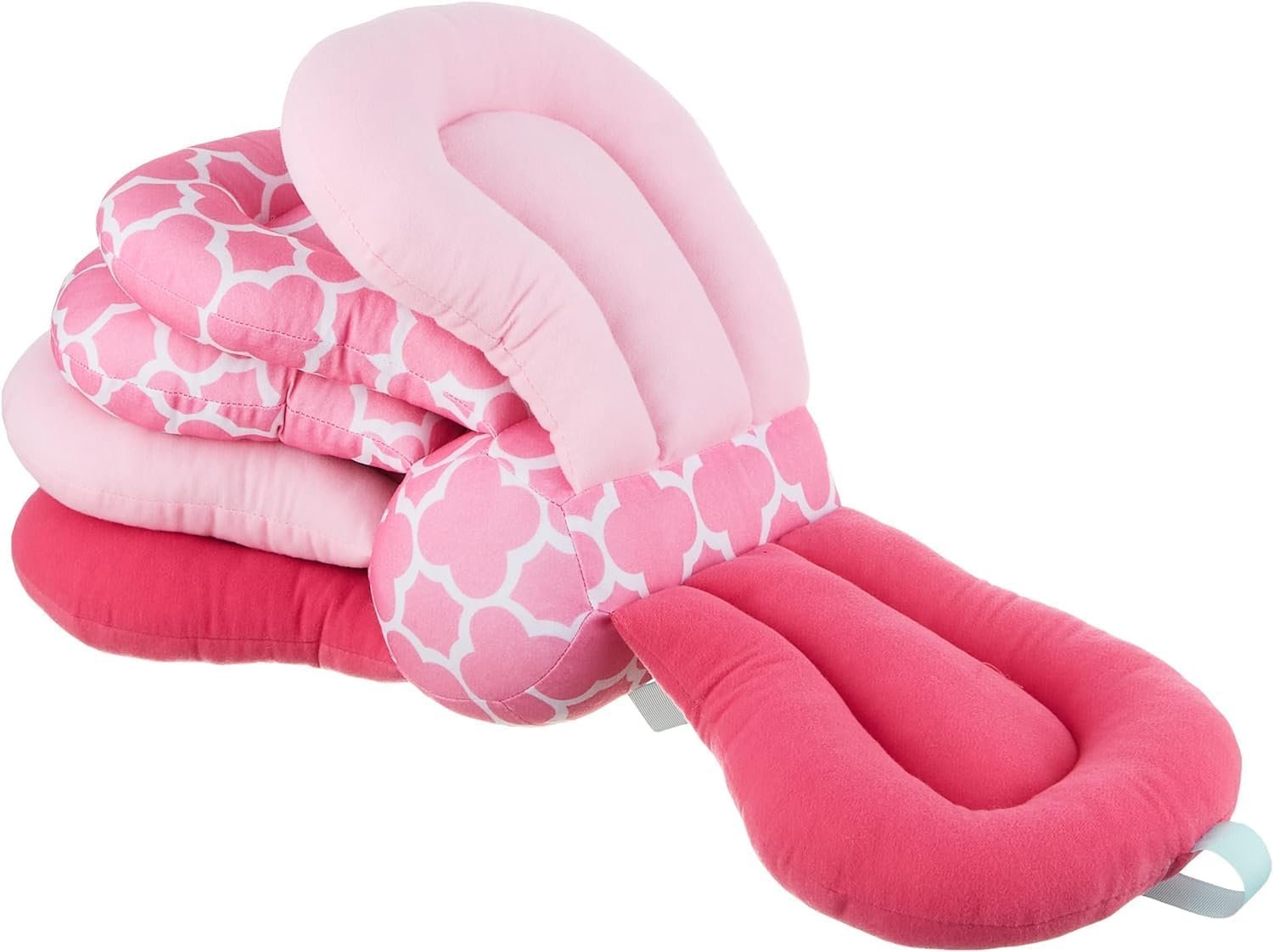 Coussin d'allaitement pour bébé hauteur réglable Rose – Image 3