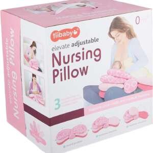 Coussin d'allaitement pour bébé hauteur réglable Rose