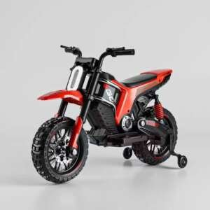 Moto Electrique style Cross - 12V Rouge