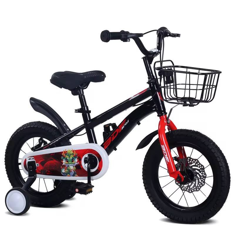 Vélo 18 pouces Bicyclette de 6 à 10 ans Noir