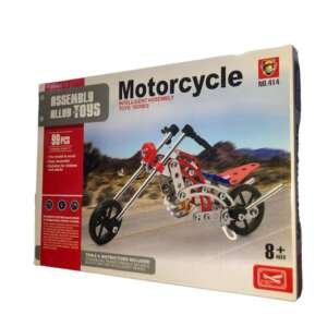 Jeu de construction Motorcycle - 99 pcs montée en vis et tournevis
