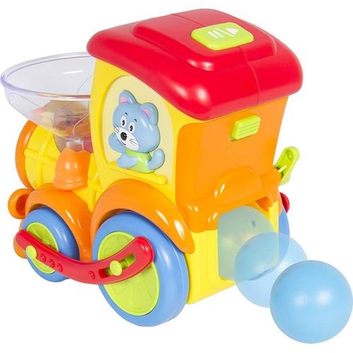 Train lanceur de boules avec lumière et son - Hola – Image 3
